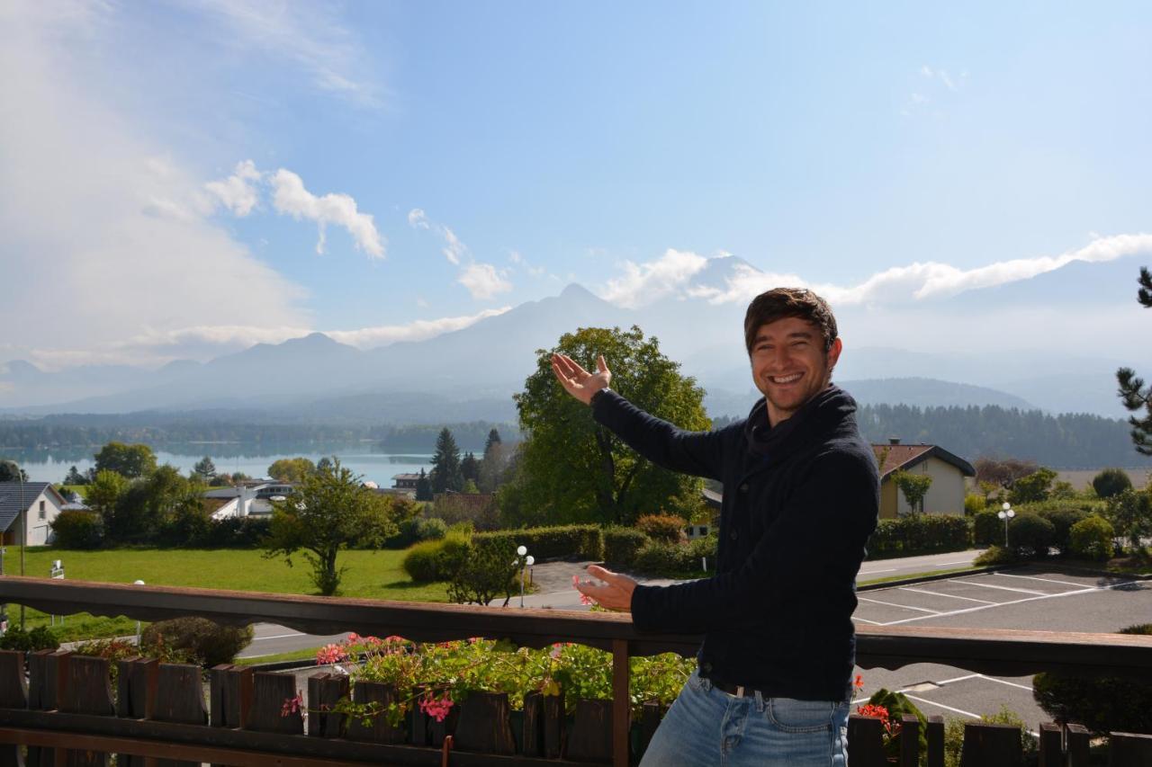 Gaestehaus Karawankenblick Appartement Drobollach am Faakersee Buitenkant foto