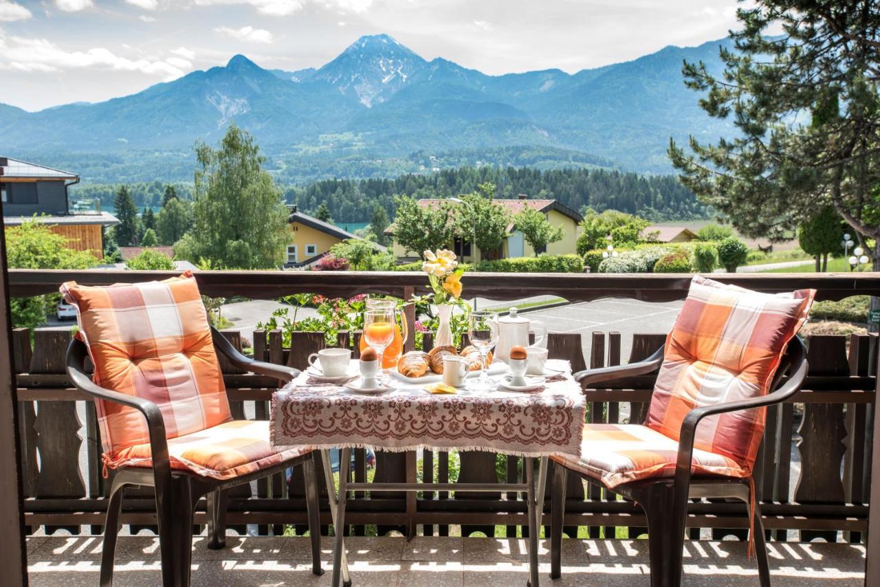 Gaestehaus Karawankenblick Appartement Drobollach am Faakersee Buitenkant foto